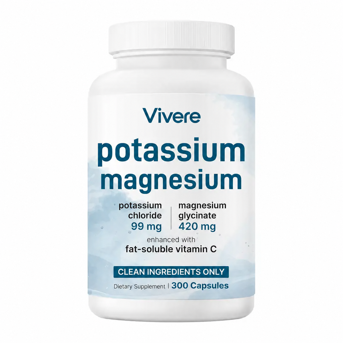 Potasio + Glicinato de Magnesio en Cápsulas
