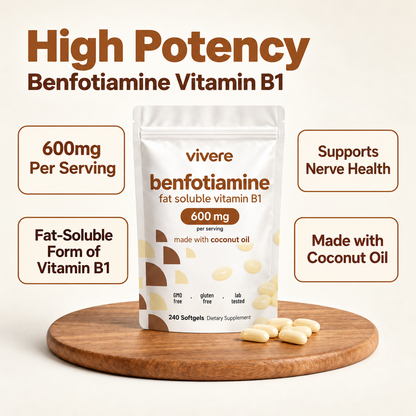 Vivere Benfotiamine — high potency