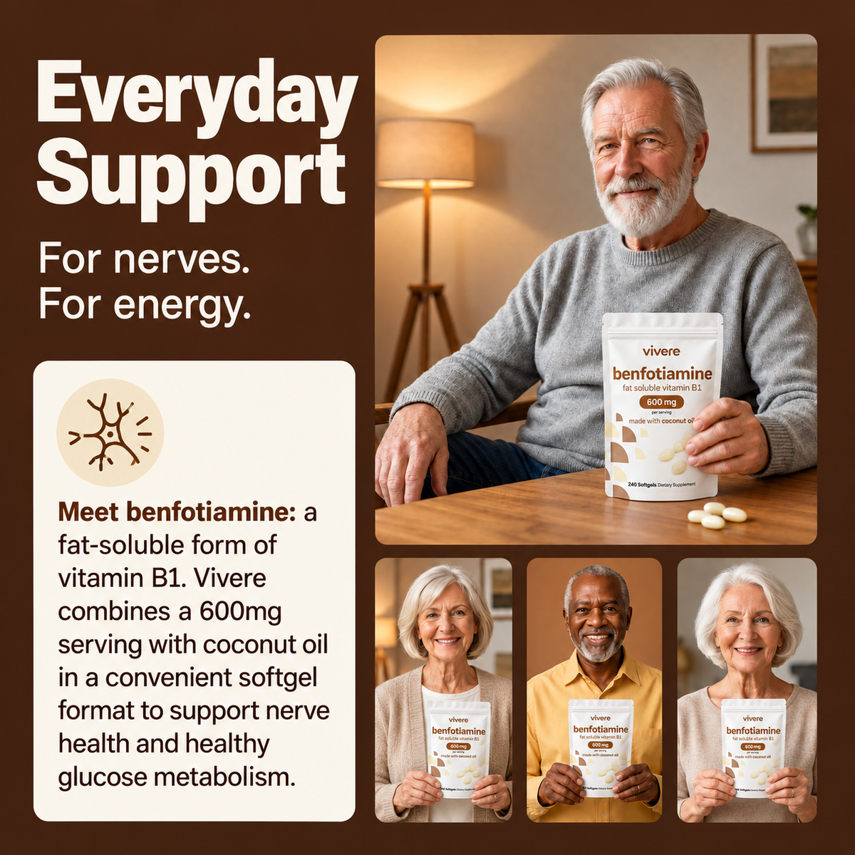 Vivere Benfotiamine — everyday support